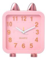 Relógio De Mesa Quarto Infantil Despertador Quarto Rose Gold Relógio De Mesa Quarto Infantil Despertador Quarto Rose Gold