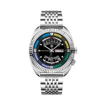 Relógio De Moda Masculino De Alta Qualidade Com Quartzo, Duplo Calendário, À Prova d'Água, Pulseira