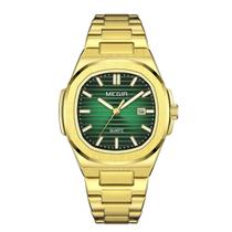 Relógio de negócios quartzo luminoso data grande mostrador -