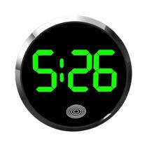 Relógio De Painel LED Com Controle Por Toque Para Carro, Geladeira, RV E Veículos De Viagem -