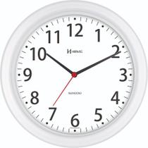 Relógio De Parede 28 Cm Branco 660042 Herweg