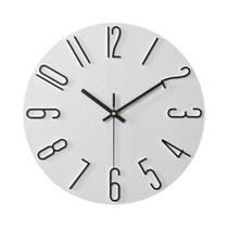 Relógio De Parede Analógico De 12 Polegadas Alimentado Por Bateria Para Casa, Escritório, Quarto,