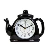 Relógio de Parede Analógico Decorativo Para Cozinha Modelo Chaleira
