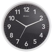 Relógio de Parede Analógico Redondo Decorativo 26cm Decoração de Cozinha Sala ou Escritório - Herweg