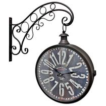 Relógio De Parede Antigo Relógio Vintage Modelo Estação