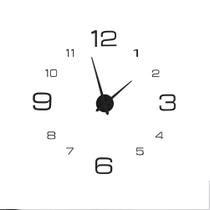 Relógio de parede AUNMAS Modern Acrylic 3D Big Clock Watch Adesivo