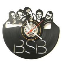 Relógio De Parede, Backstreet Boys, Vintage, Decoração, Disco de Vinil - Avelar Criações