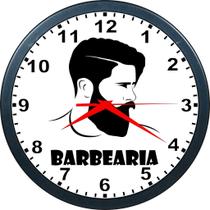 Relógio De Parede Barbershop- Barber Life - Barbearia- 24cm