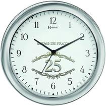 Relógio de Parede Bodas de Prata 25 anos 6636