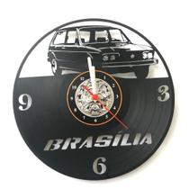 Relógio De Parede, Brasília, Decoração, Disco De Vinil, Carro - Avelar Criações