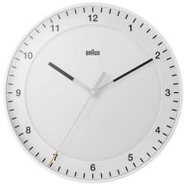 Relógio de parede Braun BC17W Quiet Design, Sweep Handle, branco Relógio de parede Braun BC17W Quiet Design, Sweep Handle, branco