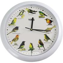 Relogio de Parede Cantos dos Passaros 27CM Relogio de Parede Cantos dos Passaros 27CM