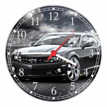 Relógio De Parede Carro Esportivo Camaro Automobilismo Automóvel Tamanho 40 Cm RC030
