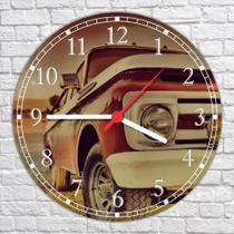 Relógio De Parede Carro Vintage Retrô Automobilismo Automóvel Tamanho 40 Cm RC022