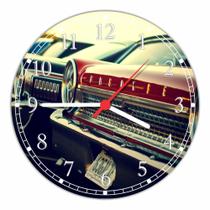 Relógio De Parede Carro Vintage Retrô Automobilismo Automóvel Tamanho 40 Cm RC025