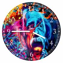 Relógio De Parede Ciências Albert Einstein Gg 50 Cm 01