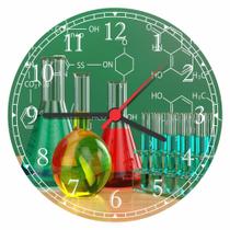 Relógio De Parede Ciências Vidrarias Laboratório Química Física Quartz Tamanho 40 Cm RC002 Relógio De Parede Ciências Vidrarias Laboratório Química Física Quartz Tamanho 40 Cm RC002