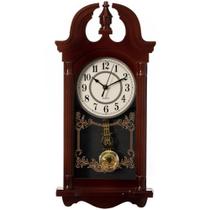 Relógio de parede Clockswise Vintage Grandfather 40 cm marrom