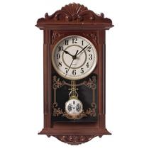 Relógio de parede Clockswise Vintage Grandfather Woodlooking Brown
