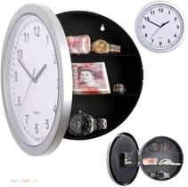 Relógio de Parede com Compartimento e Cofre Secreto Embutido - GENERIC