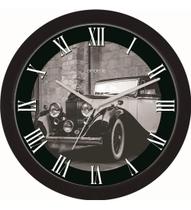 Relógio de Parede com Tema Carros, funcional e decorativo Relógio de Parede com Tema Carros, funcional e decorativo