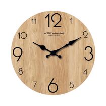 Relógio De Parede Com Textura De Madeira Moderno Silencioso Quartz 10 Polegadas 12 Polegadas 14