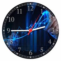 Relógio De Parede Contabilidade Contador Economia Escritórios - Vital Quadros