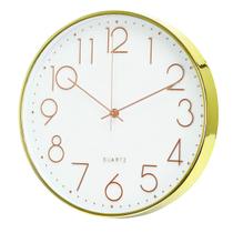 Relógio de Parede Cozinha 30cm Silencioso Clean Minimalista - Livon