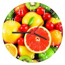 Relógio De Parede Cozinha Frutas Decorações
