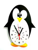 Relógio de Parede Criativo Pinguim com movimento - Não tem