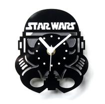 Relógio de parede Darth Vader Vinyl Record Anime 12cm preto Relógio de parede Darth Vader Vinyl Record Anime 12cm preto