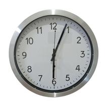 Relógio de Parede de Aluminio Sensor Iluminação Noturna 6732 - Herweg