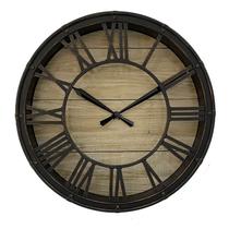 Relógio de parede de estilo industrial com numeração romana 30cm vintage Relógio de parede de estilo industrial com numeração romana 30cm vintage