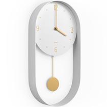 Relógio de parede de pêndulo Driini Modern 20cm Metal Frame Silent Relógio de parede de pêndulo Driini Modern 20cm Metal Frame Silent