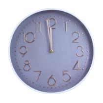 Relogio de parede de plástico borda 30cm