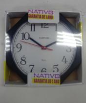 Relógio de parede de plástico - Nativo