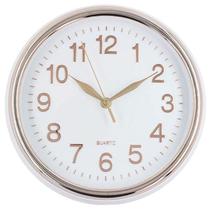 Relógio De Parede Decoração 30Cm Luxo Moderno Rose Gold Relógio De Parede Decoração 30Cm Luxo Moderno Rose Gold