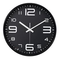 Relógio De Parede Decorativo 29cm Analógico Redondo Moderno Decoração Escritório Cozinha Sala