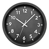 Relógio De Parede Decorativo 30cm Analógico Redondo Moderno Decoração Escritório Cozinha Sala