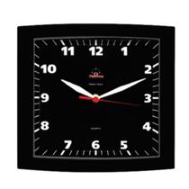 Relógio de Parede Decorativo Alpha Preto - PlasHome