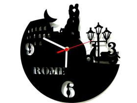 Relógio de Parede Decorativo - Modelo Roma