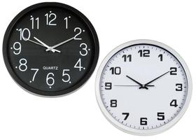 Relógio de Parede Decorativo Moderno Grande 30cm Redondo Silencioso Ponteiro Contínuo Decoração Casa Cozinha Sala Escritório - Hauskraft