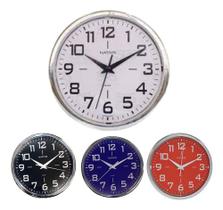 Relógio De Parede Decorativo Para Sala Cozinha Redondo 23 Cm Ponteiro Tic Tac - Icones Relogio