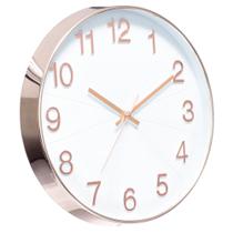 Relógio De Parede Decorativo Silencioso 30 Cm / Re-345