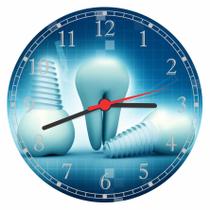 Relógio De Parede Dentista Odontologia Decorar Gg 50 Cm 08