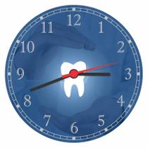 Relógio De Parede Dentista Odontologia Decorar Gg 50 Cm 09
