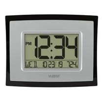Relógio de parede digital La Crosse Technology WT-8002U Prateado Relógio de parede digital La Crosse Technology WT-8002U Prateado