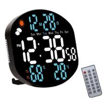 Relógio de Parede Digital Led USB 26 cm N248928-5 - Quanhe