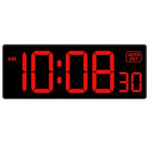 Relógio de parede digital Soobest LED de 10 polegadas com tela de segundos