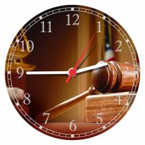 Relógio De Parede Direito Advocacias Escritórios Advogados Decorar